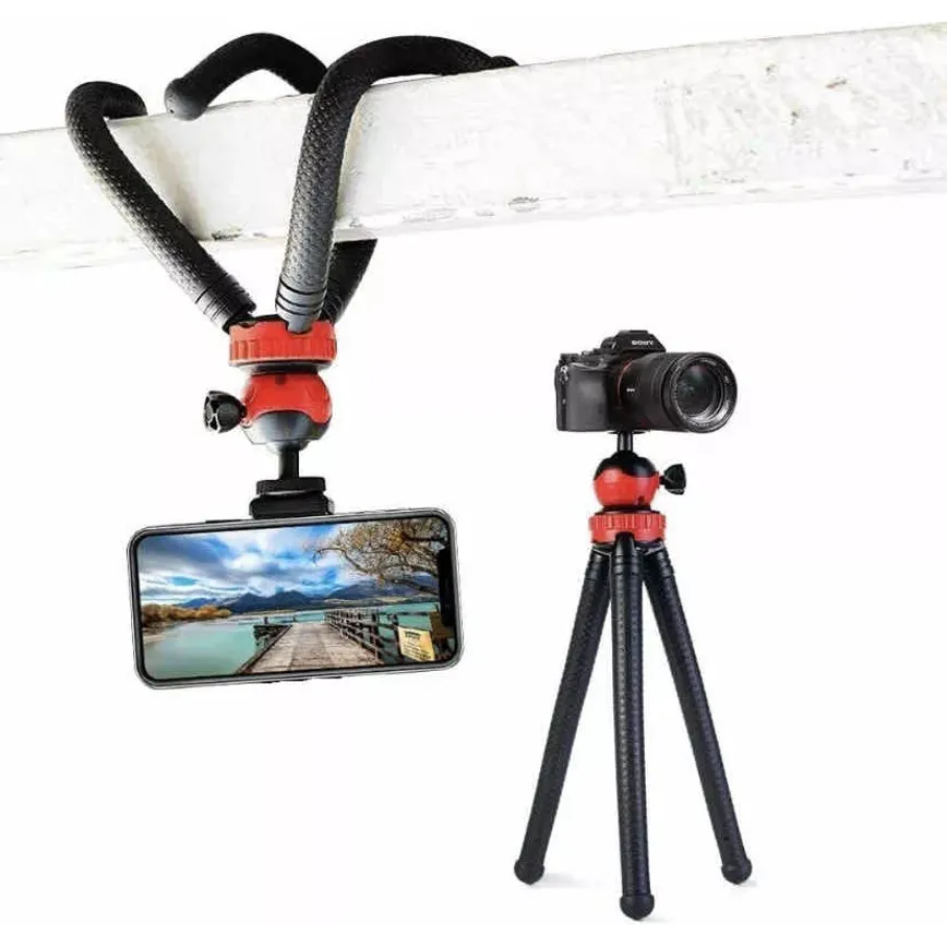 TRIPODE PARA CELULAR PULPO GRUESO FLEXIBLE - Imagen 10