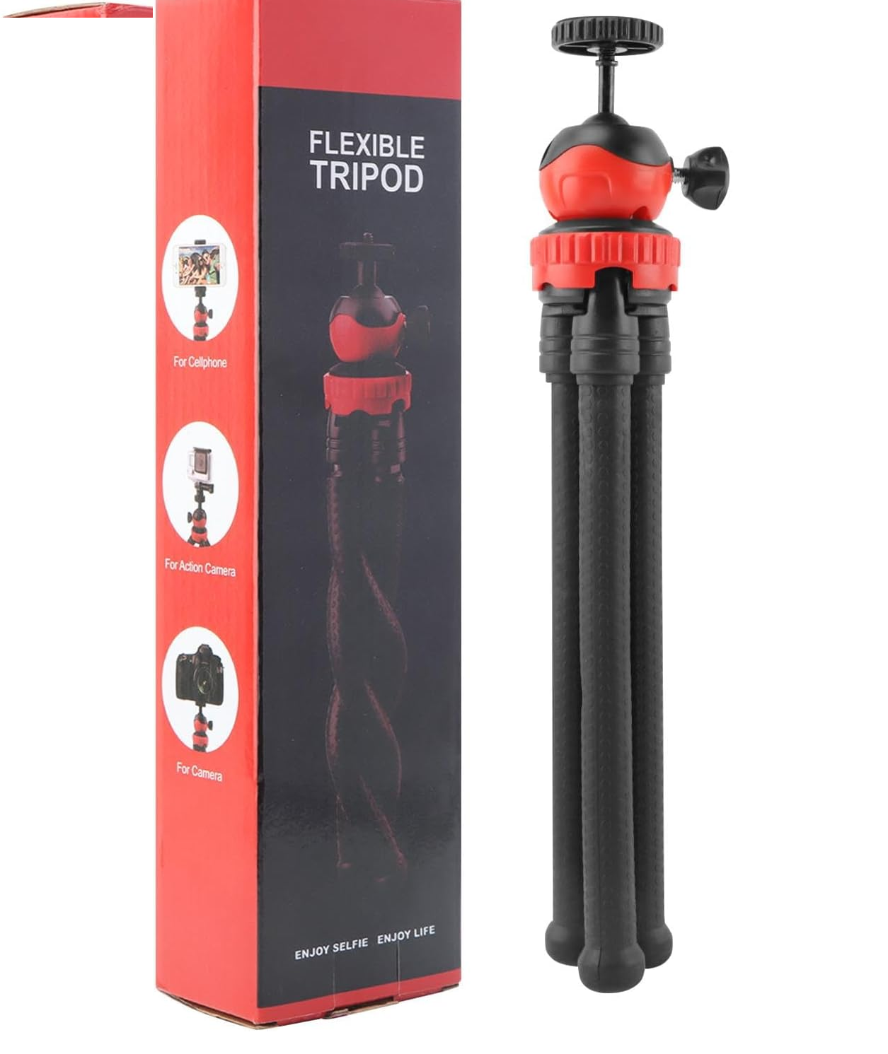 TRIPODE PARA CELULAR PULPO GRUESO FLEXIBLE - Imagen 8