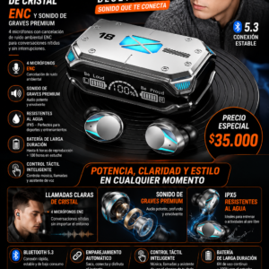 AURICULAR Bluetooth M41 De Larga Duración Y Alta Calidad