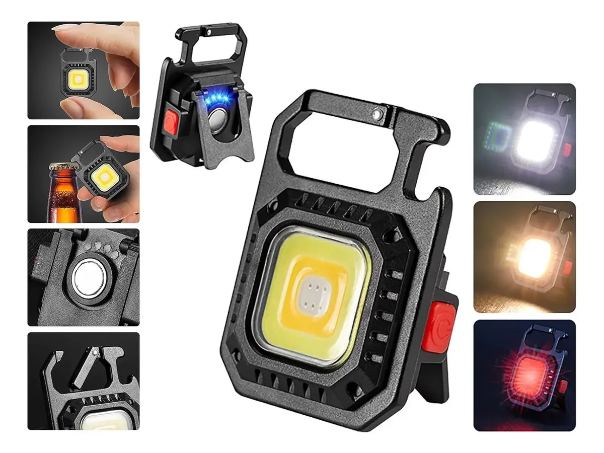 LINTERNA reflector 5130 mini llaver cob keychain light