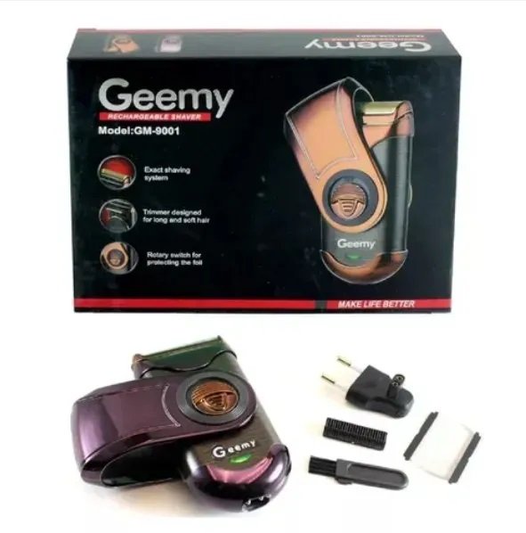 MAQUINA AFEITADORA 4D razuradora GEEMY 9001
