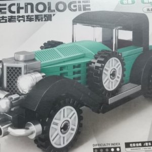 JUGUETE CARRO ANTIGUO Armable 162Pcs CD8183-1
