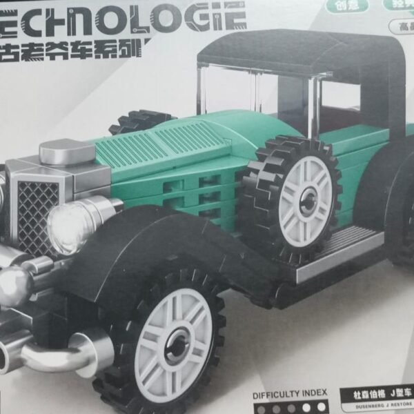 JUGUETE CARRO ANTIGUO Armable 162Pcs CD8183-1