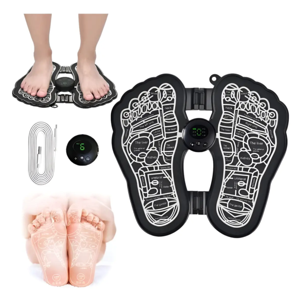MASAJEADOR  pies massager PRO digital ems foot massager  PASTA YB9118