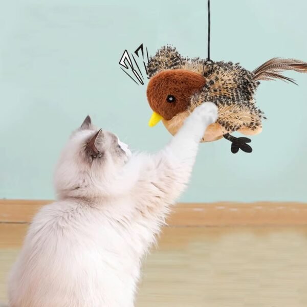 JUGUETE MASCOTAS GATO FLAPPY BIRD INTERACTIVA
