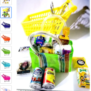 CARRITO DE SUPERMERCADO carro compras para contenido 14cm