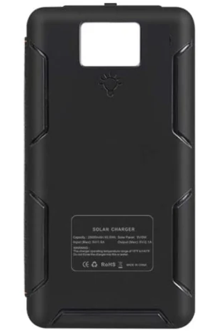 POWERBANK SOLAR original 10.000mHa Potente reflector 2usb (2x89mil) - Imagen 9