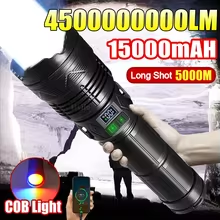 Linterna Gigante 26cm zoom tripode luces lentes colores ultra potentes y 1500W, pesca. 2918-3 - Imagen 10