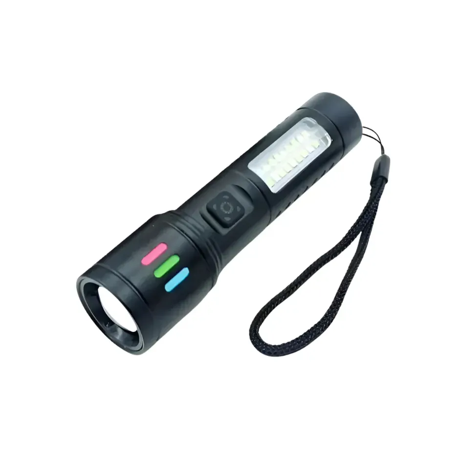 LINTERNA CAMPING TACTICA T6-30 Recargable Ultra Light 15CM