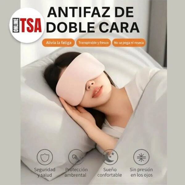 MASCARA ANTIFAZ DORMIR RELAJADO VIAJES
