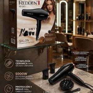 PISTOLA SECADOR REDDEN RD2652  5EN 1 5000W