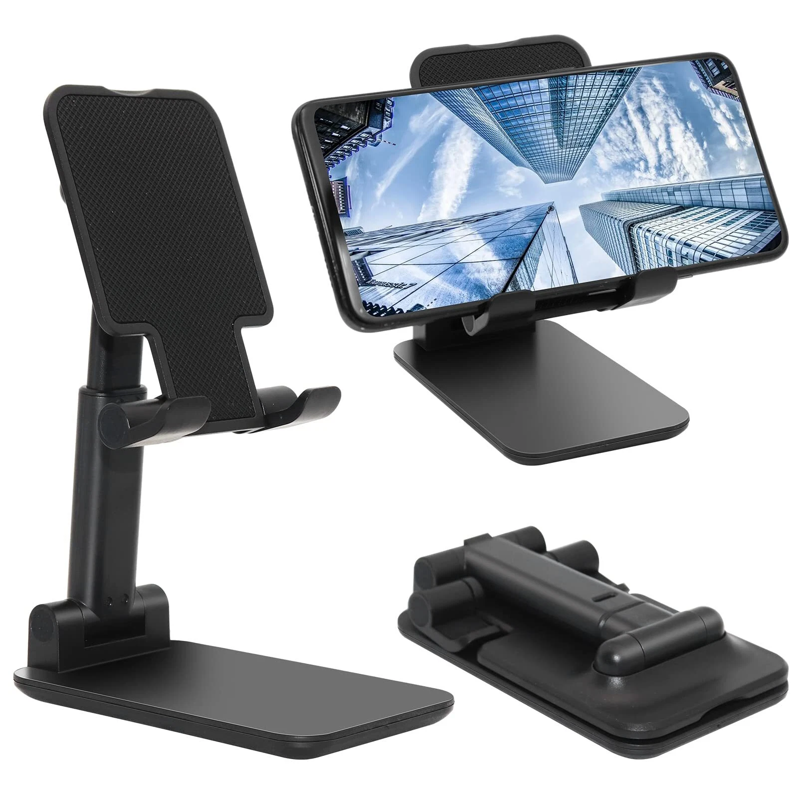 GANCHO SOPORTE PARA SMARTPHONE plegable ajustable Escritorio T9 - Imagen 2