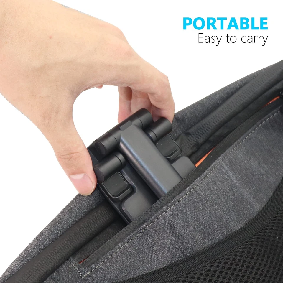 GANCHO SOPORTE PARA SMARTPHONE plegable ajustable Escritorio T9 - Imagen 3