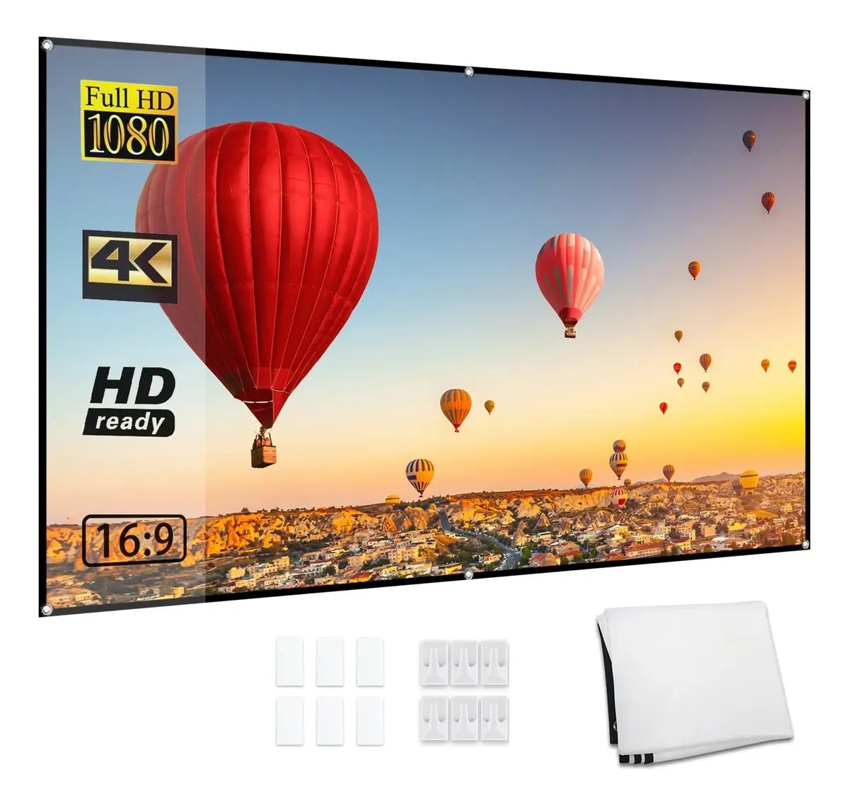 TELON PARA PROYECTOR 72PULG Simple projectgor screen 16:9