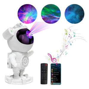 LAMPARA astronauta Galaxia Bluetooth Parlante Nebulosa A2403