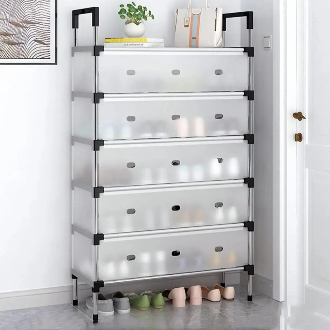 ORGANIZADOR CALZADO Zapatos Metálico 6NIVELES Tapa 109X64cm - Imagen 2