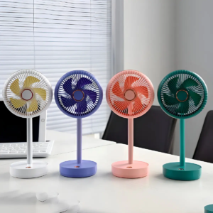 VENTILADOR  recargable 20 cms simple folding fan plegable  zb084