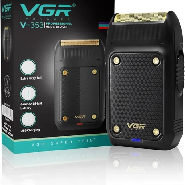 MAQUINA AFEITAR VGR-353 PROFESIONAL RECARGABLE
